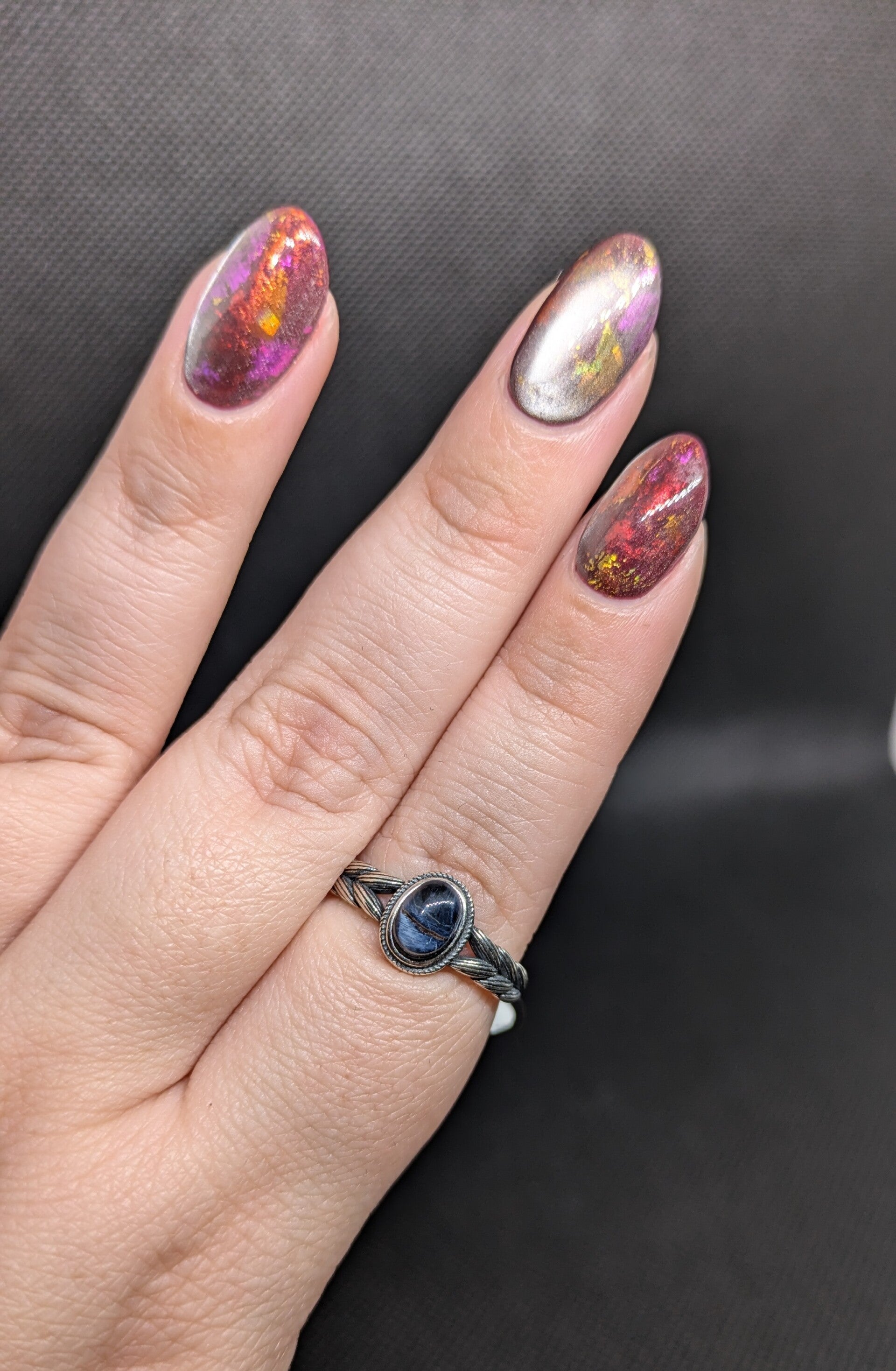 Pietersite ring