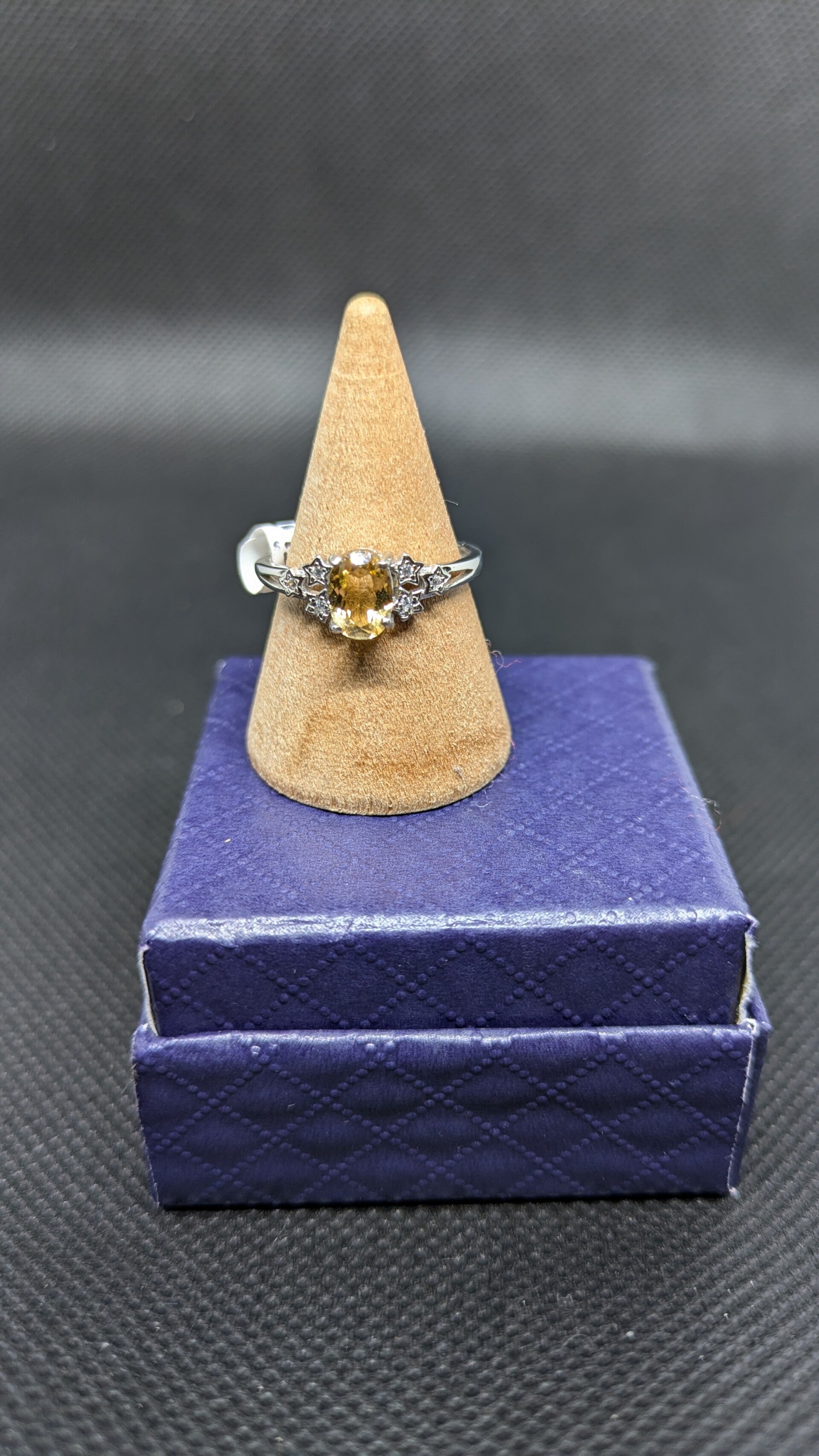 Citrine ring