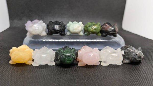 Axolotl carving