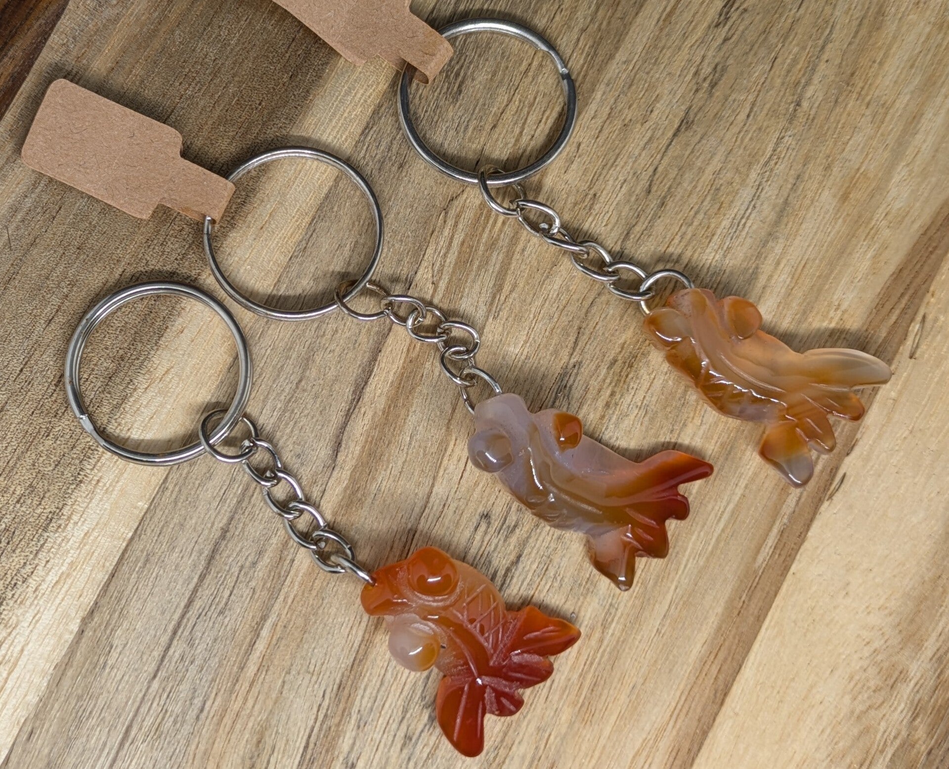 Koi fish keyring