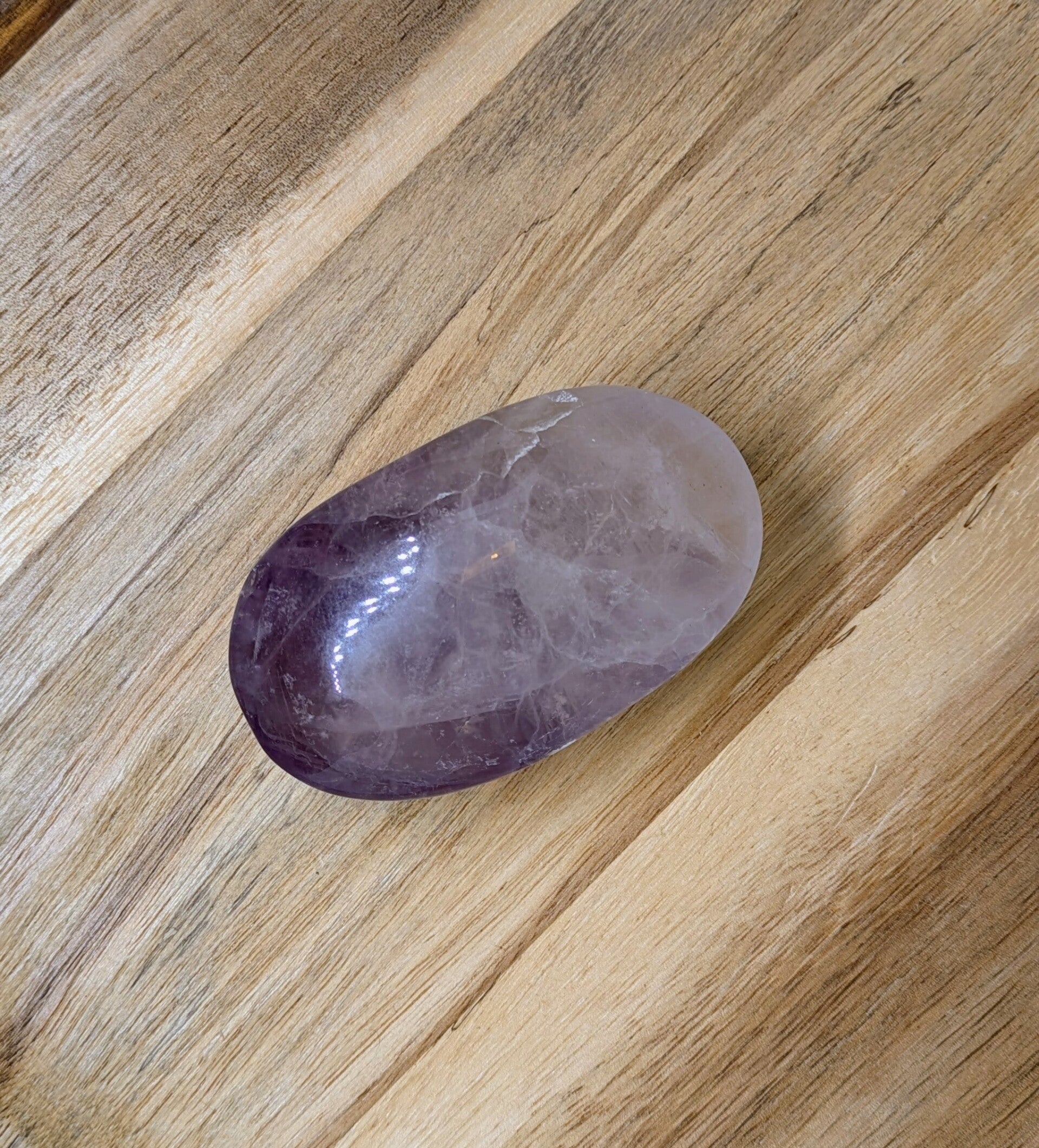 Fluorite palmstone