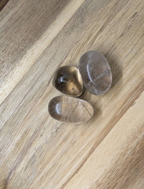 Smoky Quartz tumble stone