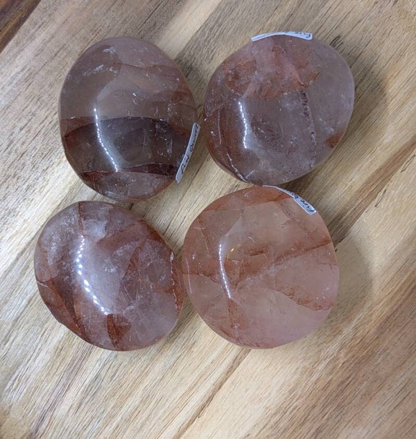 Fire Quartz palmstone