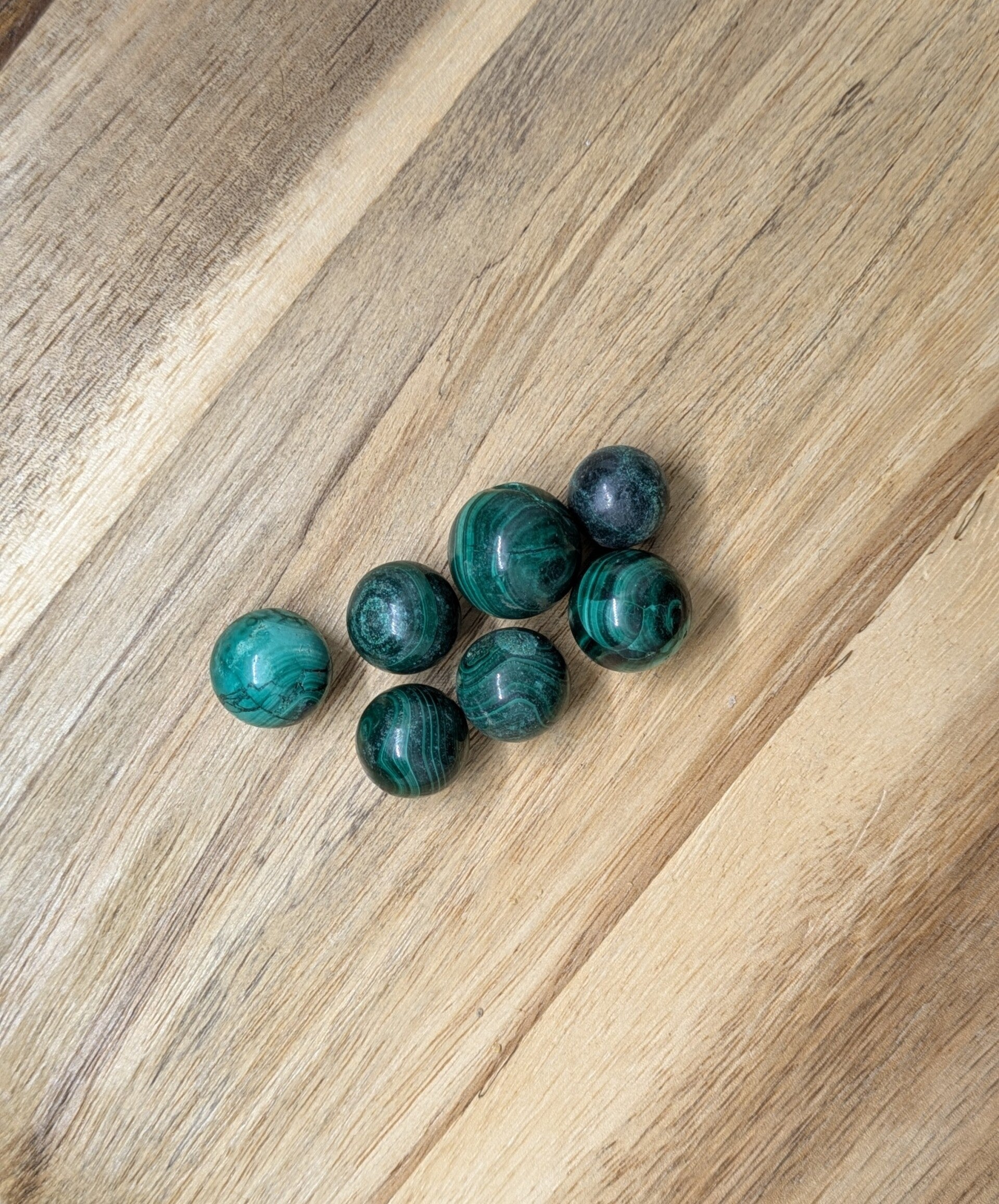 Malachite mini sphere