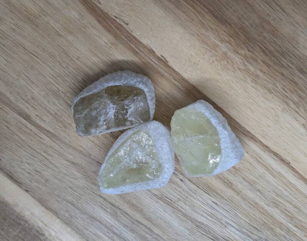 Raw Citrine pieces