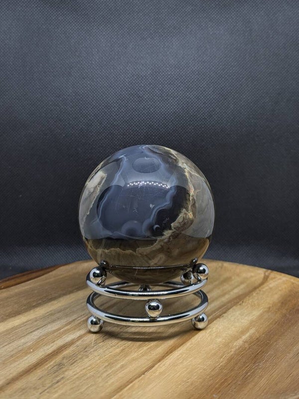 Volcano Agate sphere