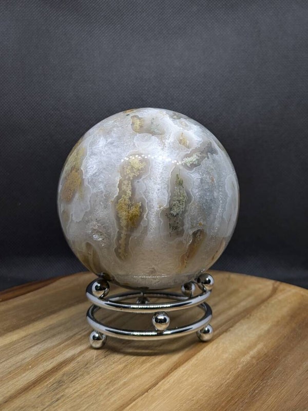 Moss Agate sphere