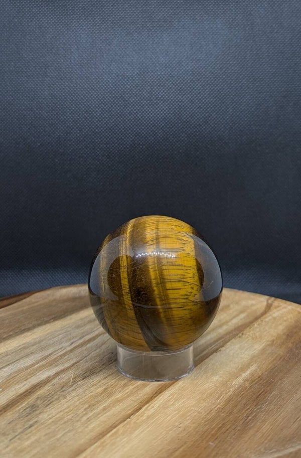 Tiger's eye sphere