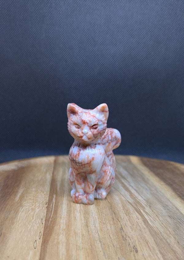 Cat carving