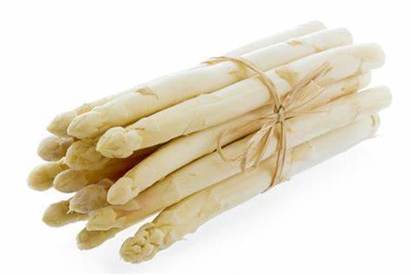 Witte asperges