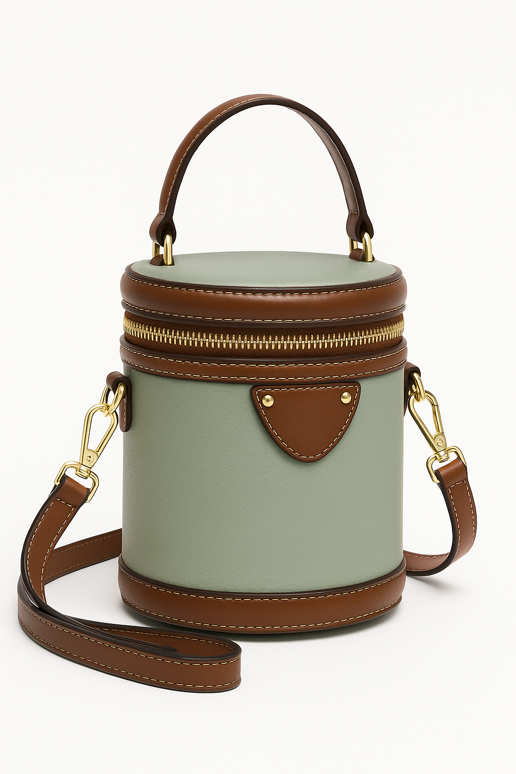 BohoBox Salbeigrün/Braun