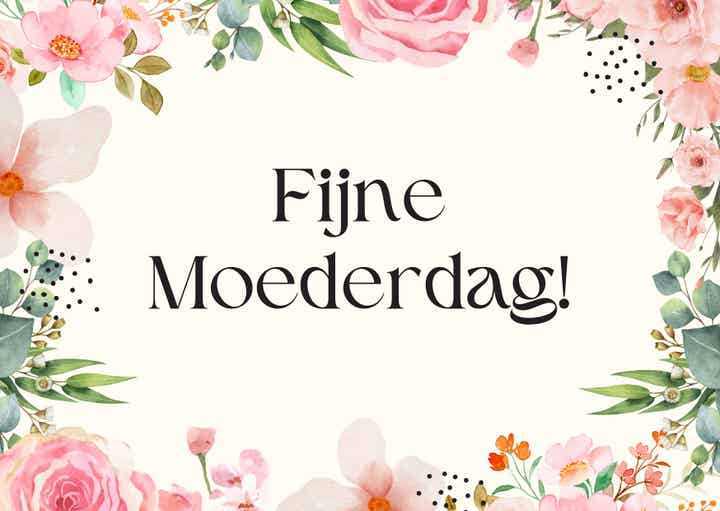 MOEDERDAG kaartje
