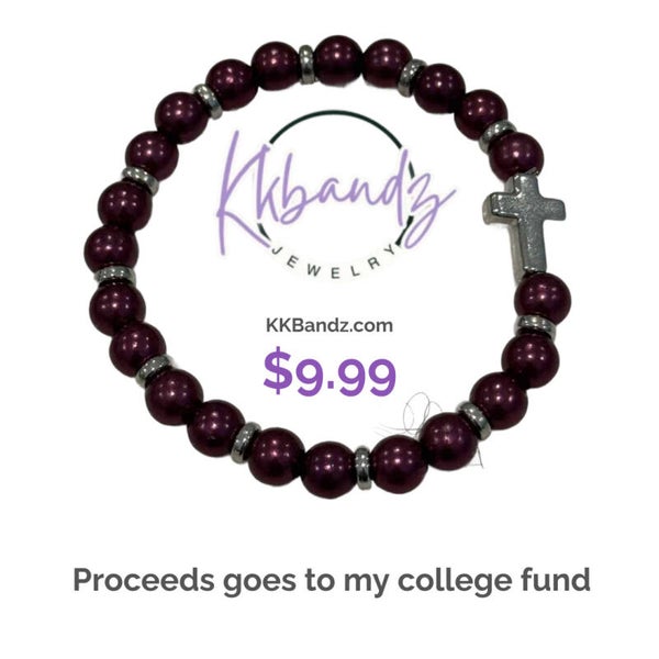 Burandyish with a beautiful silver cross