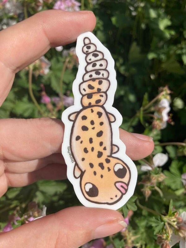 Leopard gecko sticker