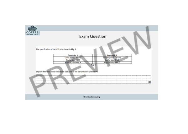 OCR GCSE Paper 1 Teacher Resources - 1.5 System Software