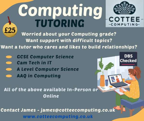 Online A Level Tutoring (1 hour)