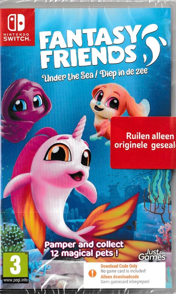 Fantasy friends (  Alleen code, geen game card! )