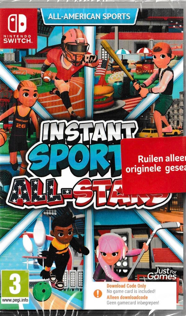 Instants sports all stars (  Alleen code, geen game card! )