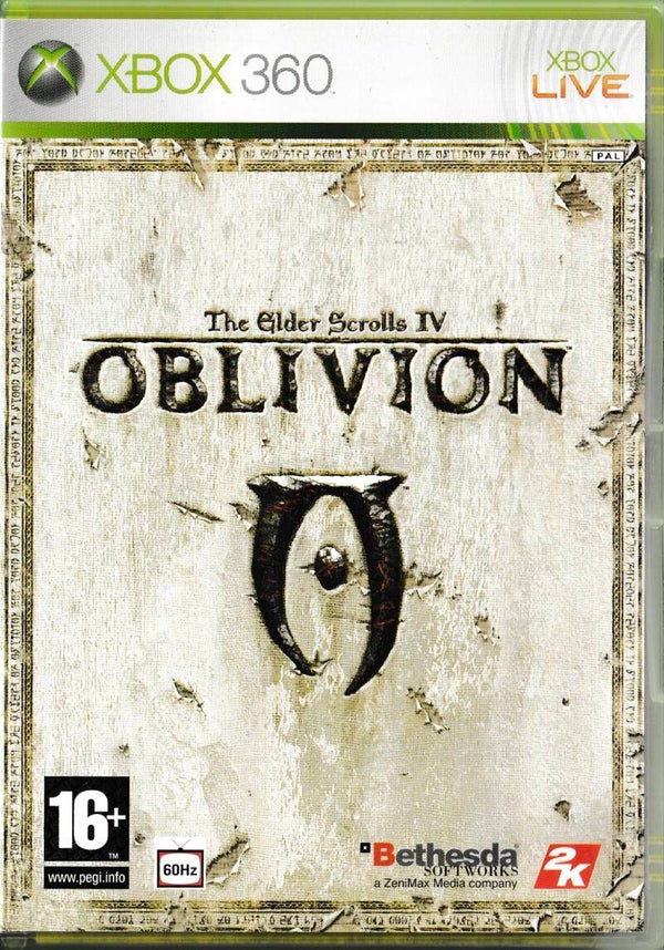 elder scrolls 4 oblivion