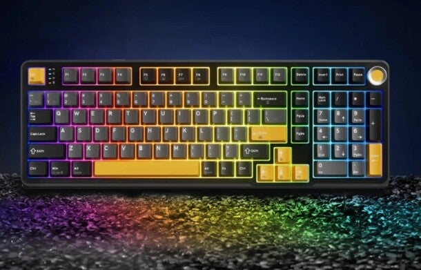 Marvo Titan 98 mechanische gaming toetsenbord draadloos Rgb
