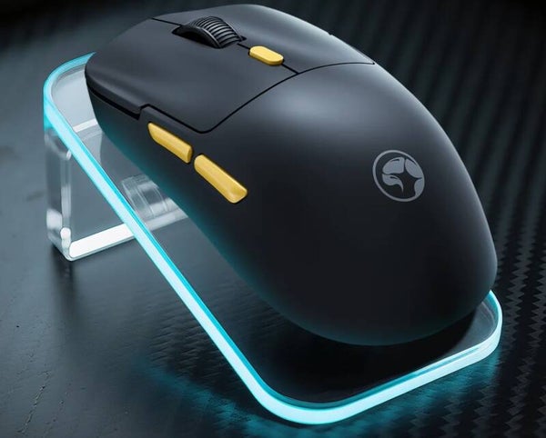 Marvo Draadloos Gaming muis Niro 50 Trimode 12000 dpi zwart