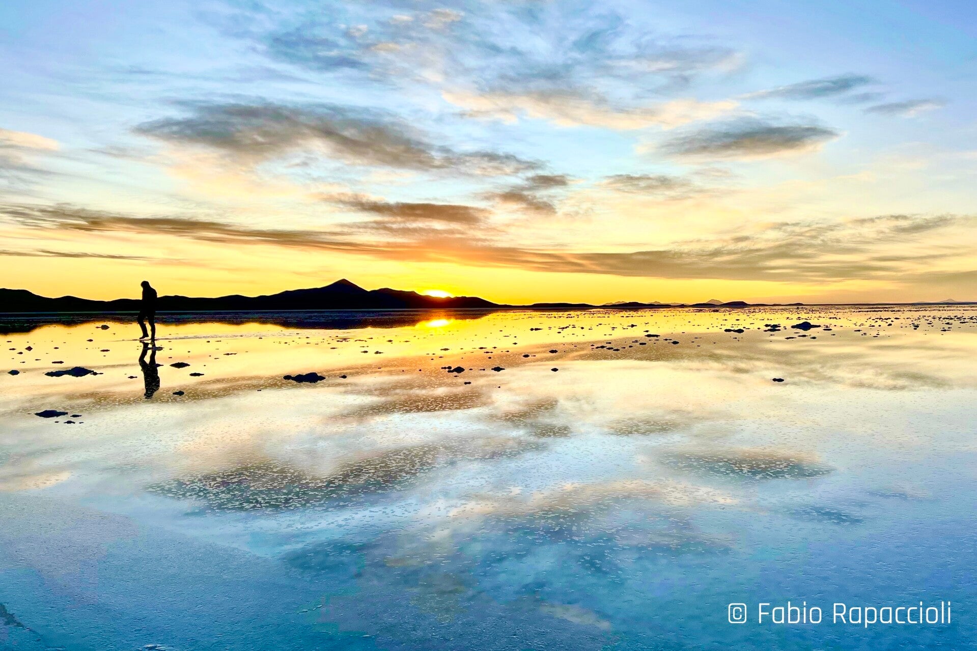Salar d’Uyuni désert de sel Bolivie réflexion miroir