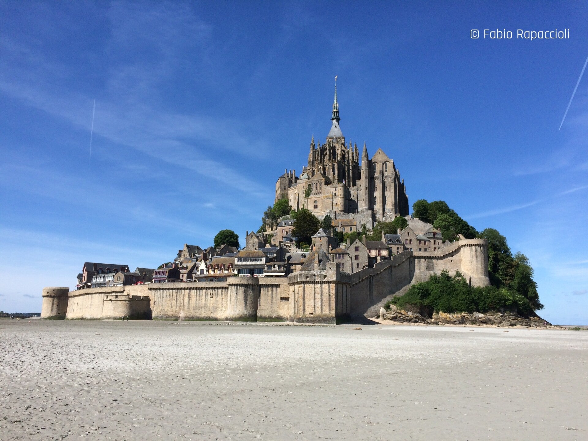 Le Mont Saint Michel en France