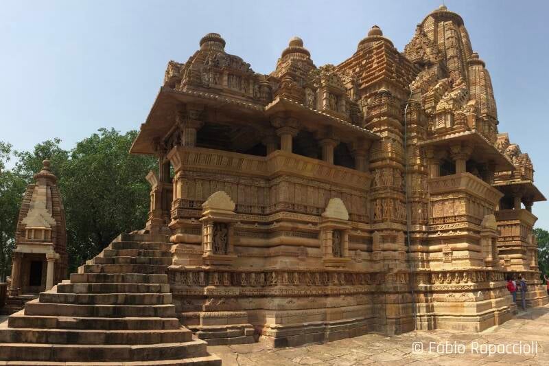 Sculptures des temples de Khajuraho classés UNESCO