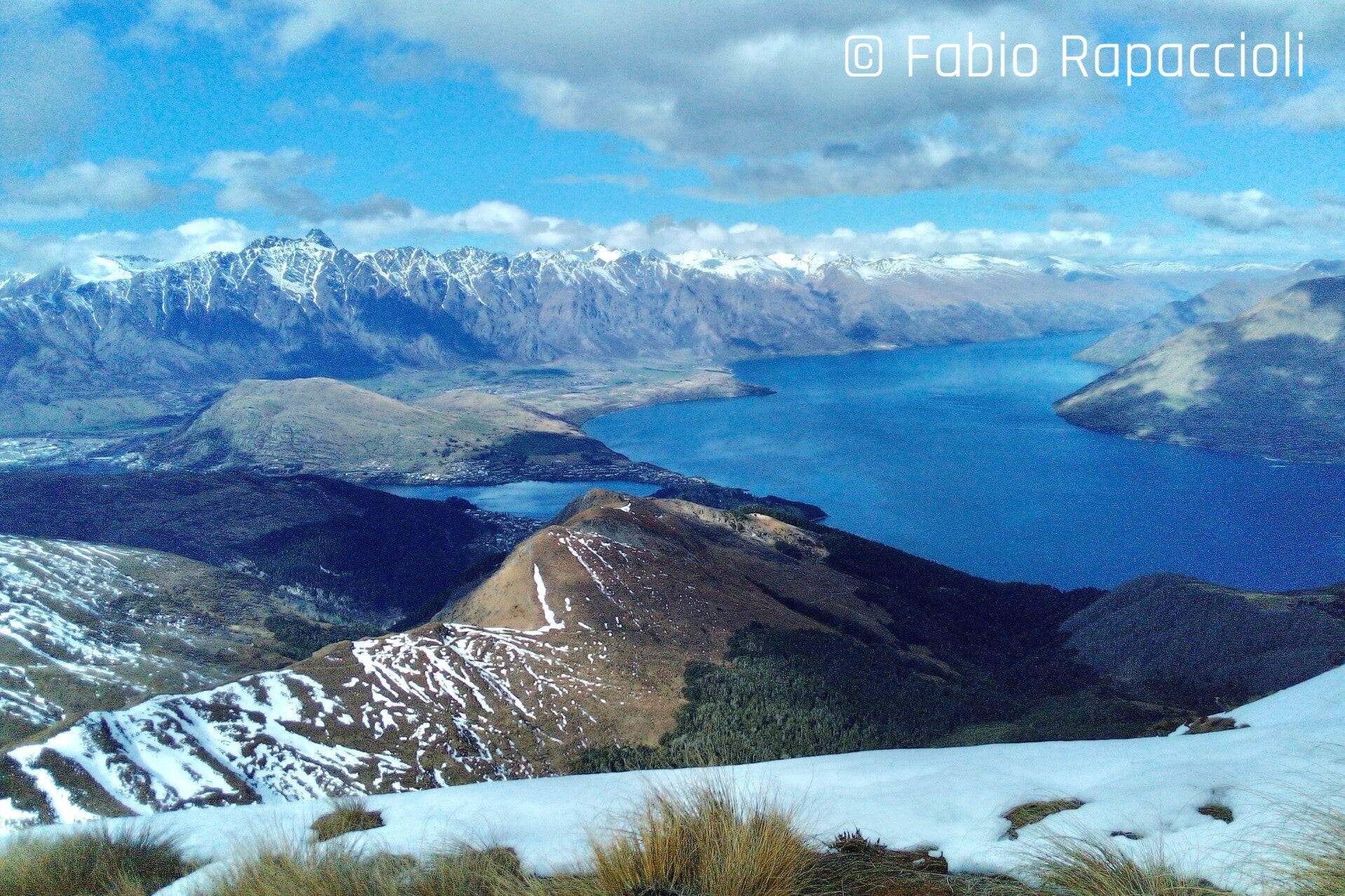 Site naturel de Queenstown en Nouvelle-Zélande