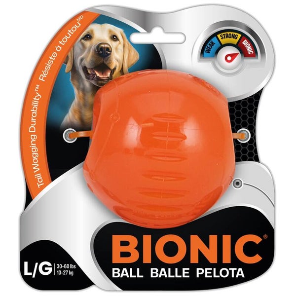 Bionic ball oranje L 8cm