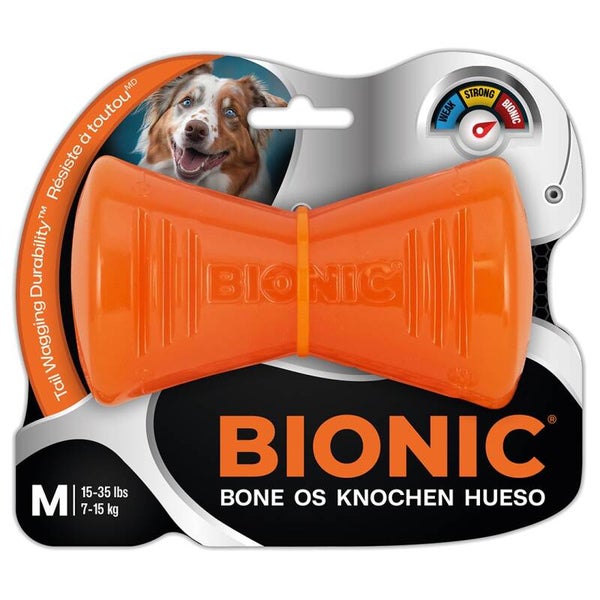 Bionic bone oranje M 12x6,5x5cm