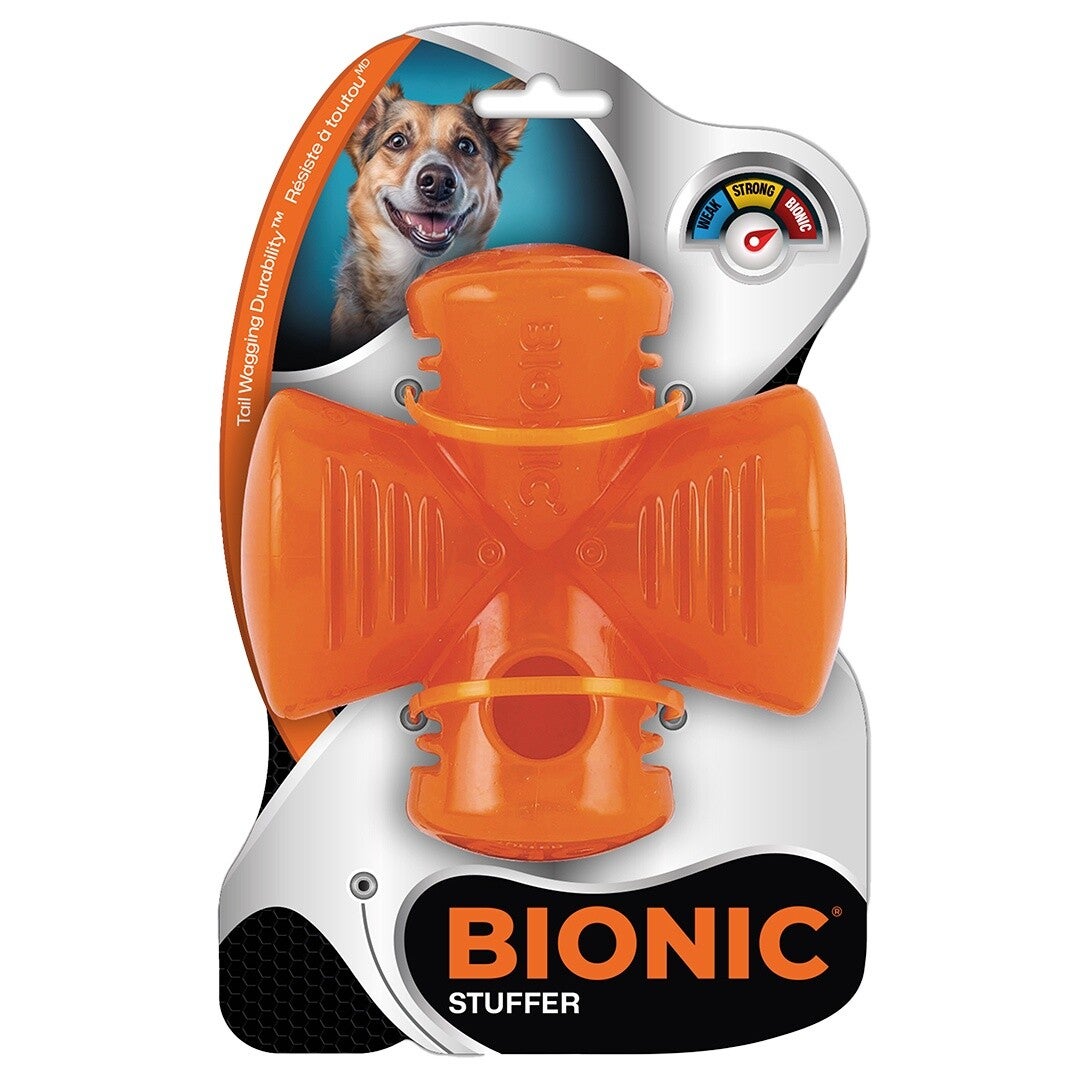 Bionic stuffer oranje 12,5x12,5x6,5cm