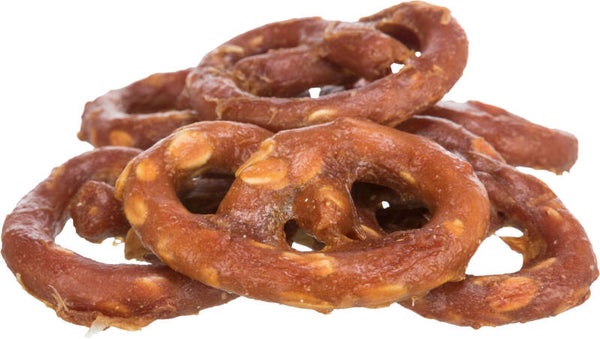 Zachte mini Pretzel met kip, los