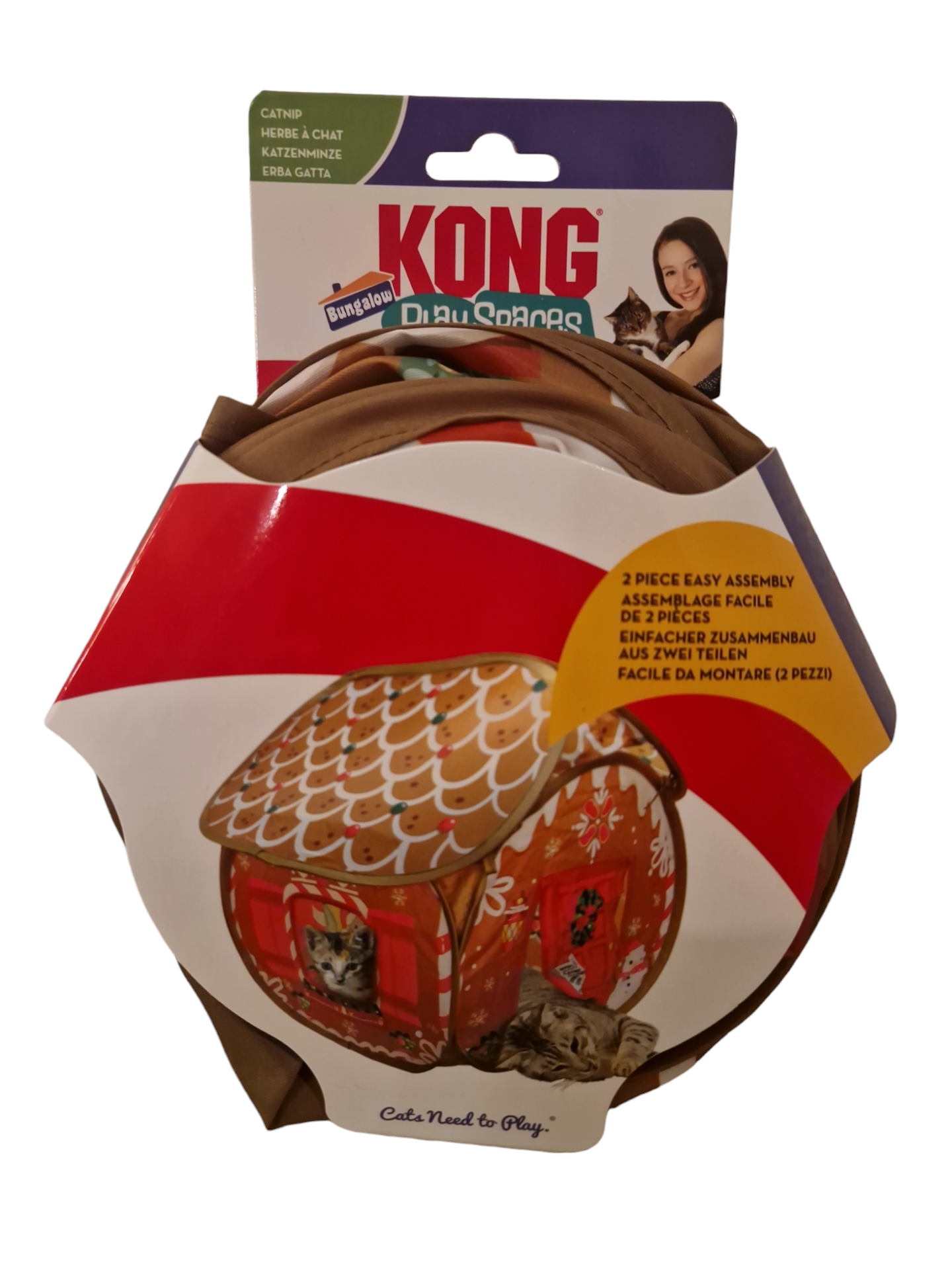 Kong katten Speelhuis Peperkoek Bungalow