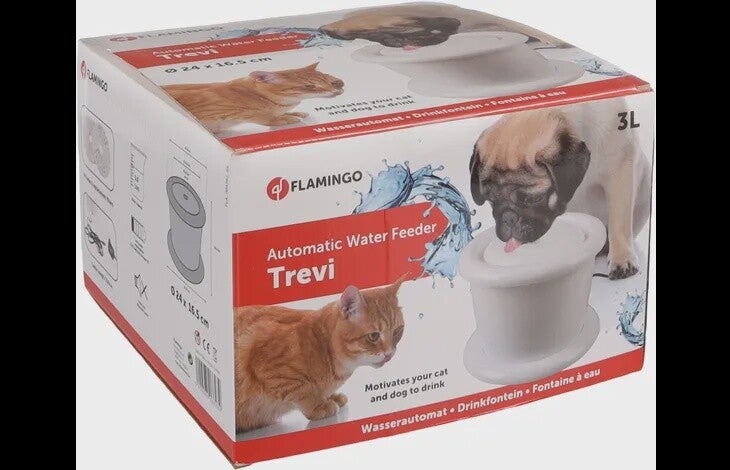 DRINKFONTEIN TREVI ROND WIT