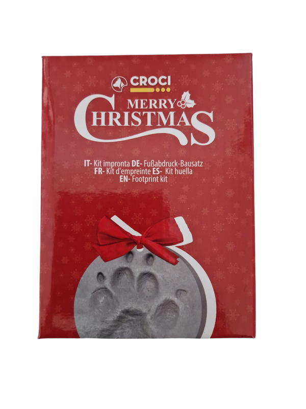 Set pootafdruk Xmas