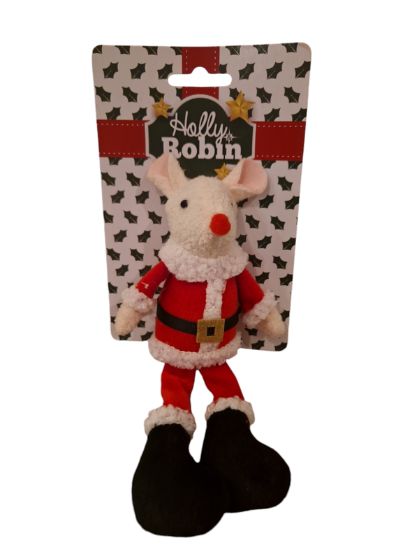 Kattenspeelgoed kerst muis