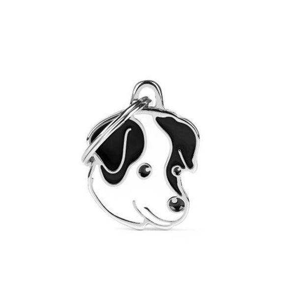 Vrienden Jack Russell zwart-wit Tag