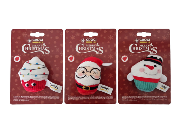 Kattenspeelgoed Xmas cupcake