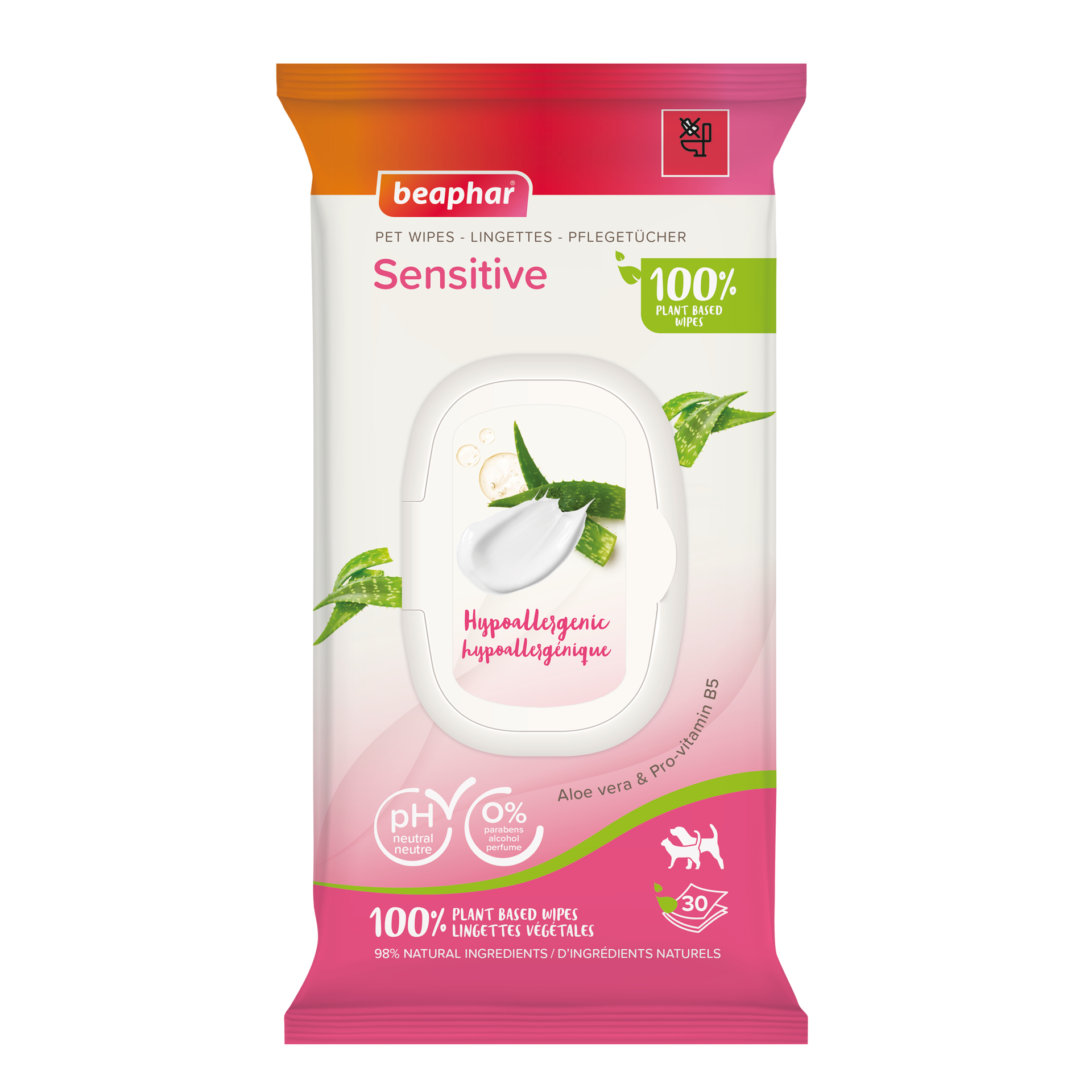 Dierendoekjes Sensitive 30st