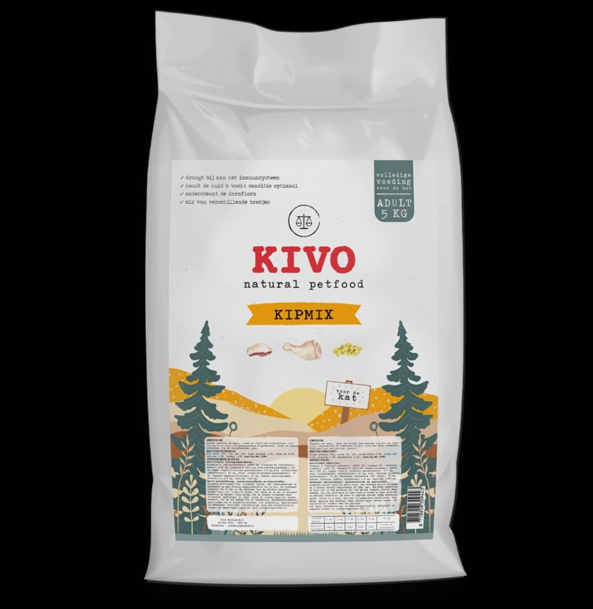 Kivo kip mix kat 5kg