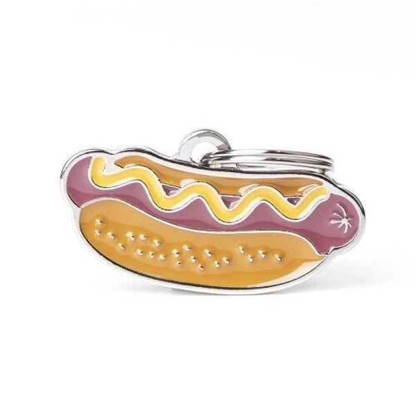 Food Hot Dog ID Tag