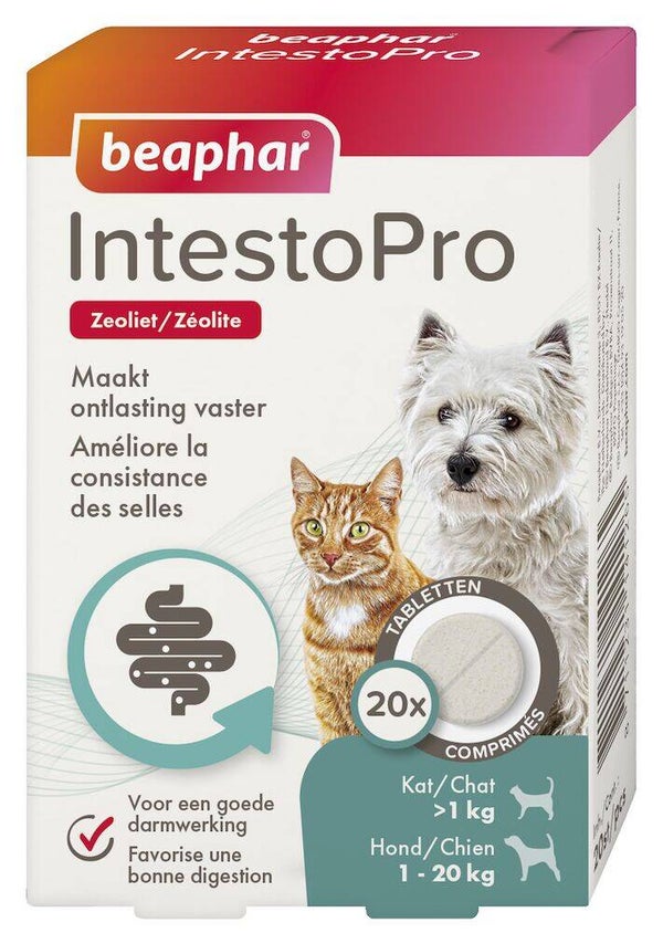 Intestopro Tabletten Hond & Kat S 20st