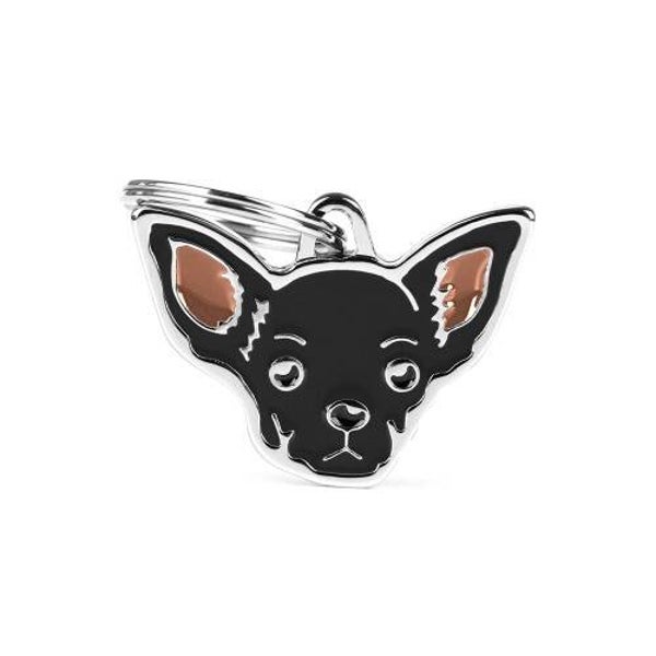 Vrienden Chihuahua Tag Zwart