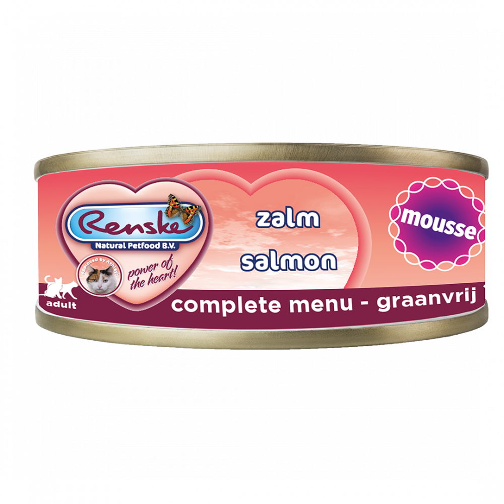 Renske vers kat mousse zalm 70gr