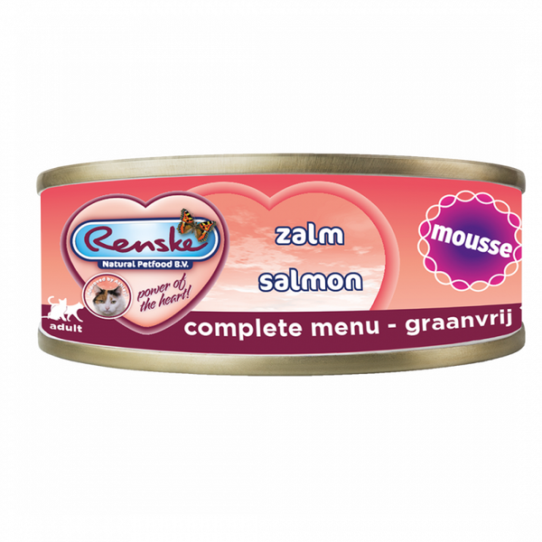 Renske vers kat mousse zalm 70gr