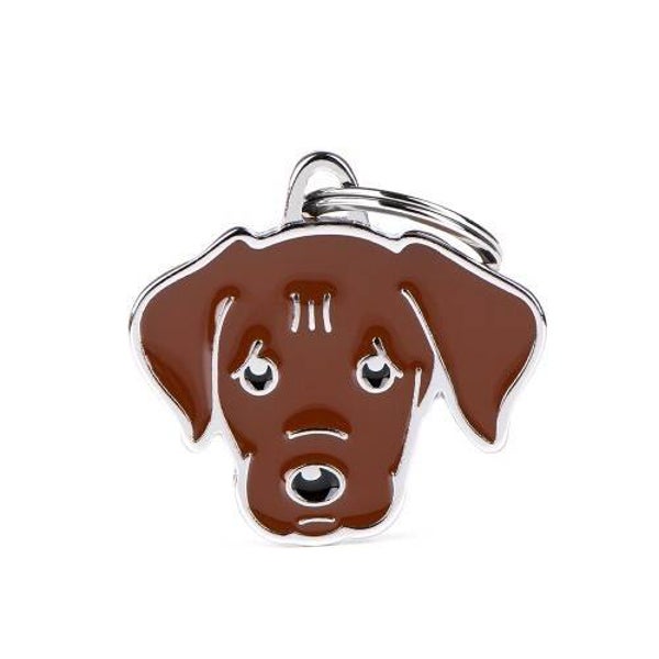 Vrienden Labrador chocolade Tag