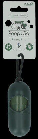 PoopyGo dispenser incl. 15 zakjes lavendelgeur