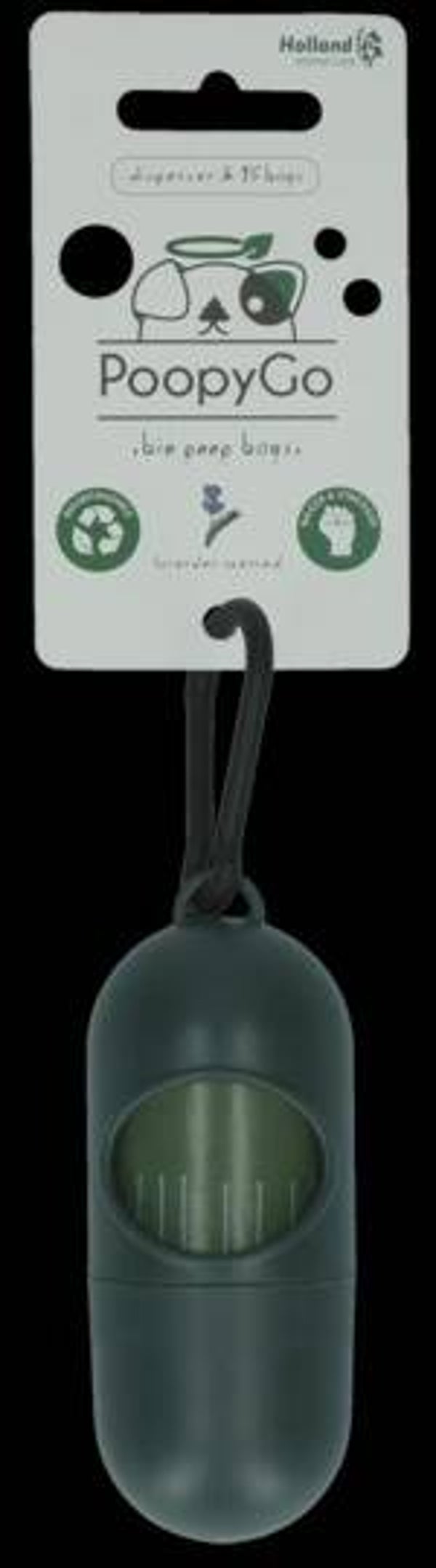 PoopyGo dispenser incl. 15 zakjes lavendelgeur