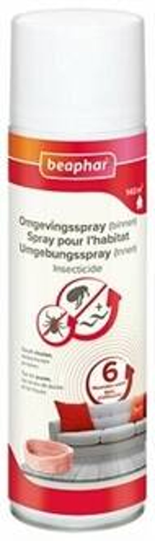 Beaphar Vlooienmiddel Hond Omgevingsspray 250 ml